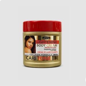 Care Tone Lightening Body Cream - Gold & Red Jar
